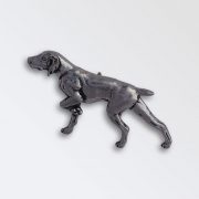 Pewter pin badge boxed - Pointer