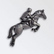 Pewter pin badge boxed - Show jumper