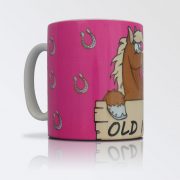 Old Nag pink mug