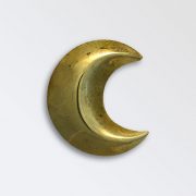 Brass Harness Decoration - Crescent