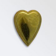Brass Harness Decoration - Heart