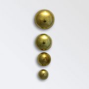 Brass Harness Decoration - Harness Knobs with Shanks