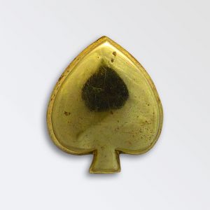 Brass Harness Decoration - Spade
