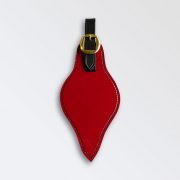 Red Patent Leather Single Face Piece
